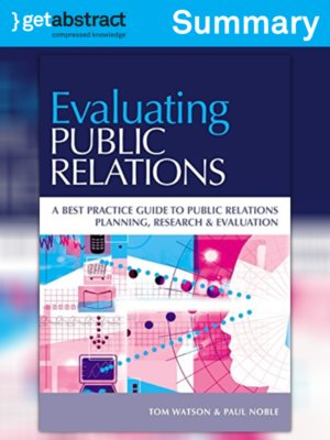 cover image of Evaluating Public Relations (Summary)